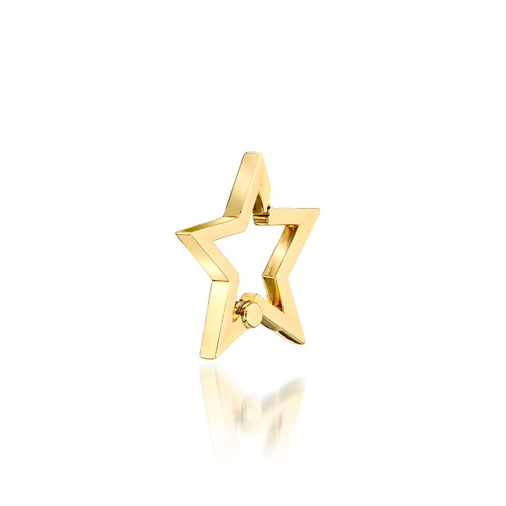 STAR CLIP EARRING(單耳)