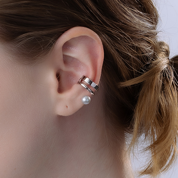 DOUBLE RING EAR CUFF（單耳）