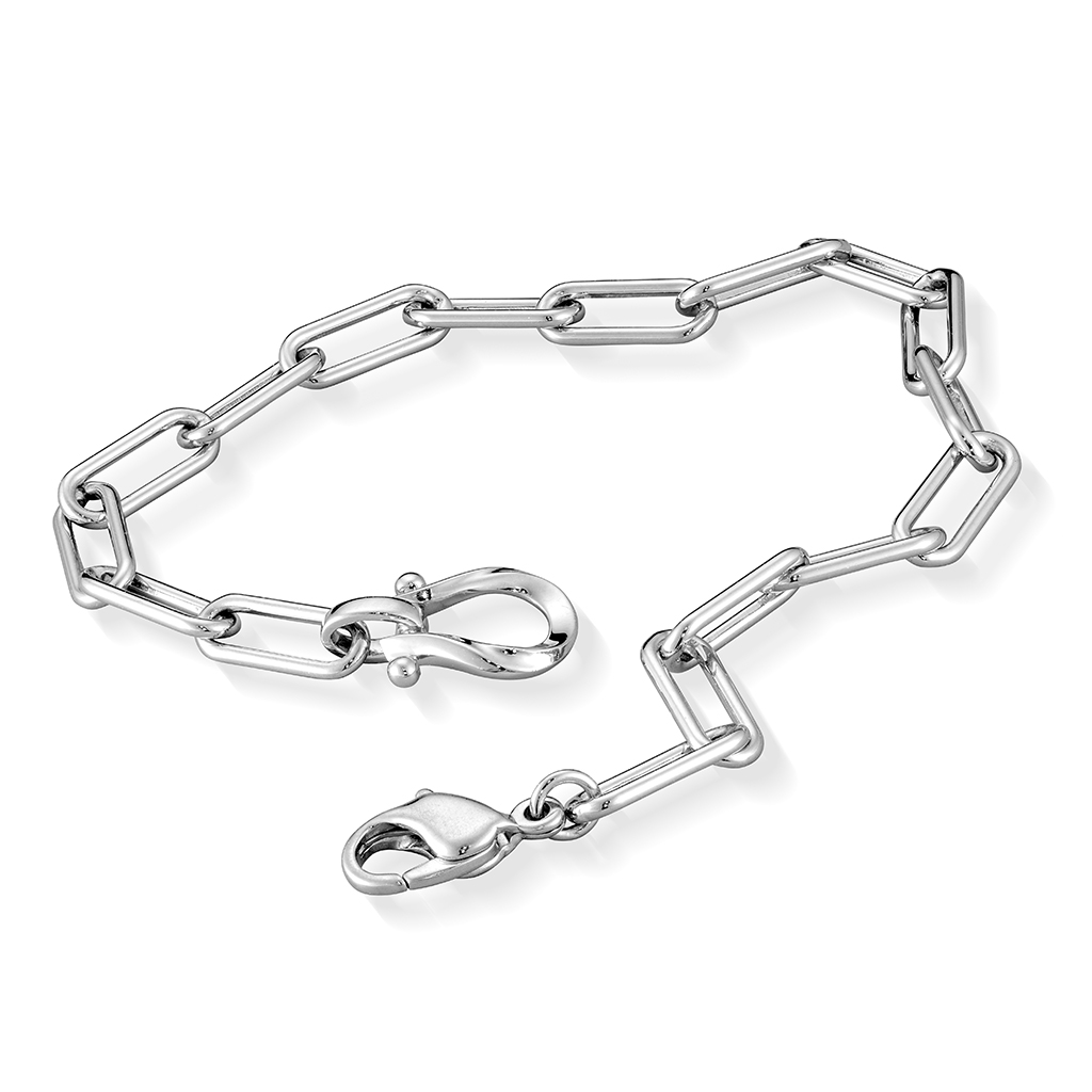 BUCKLE CLIP CHAIN BRACELET